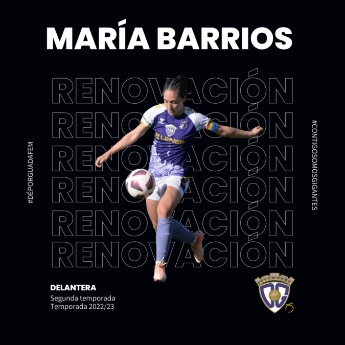 María Barrios continuará en el Deportivo Guadalajara