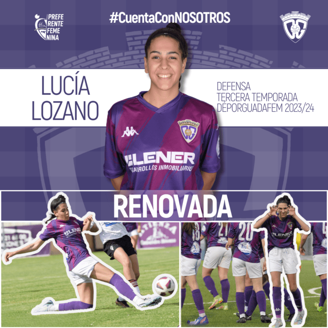 Lucía Lozano, un año más en el Deportivo Guadalajara