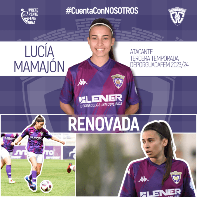 Lucía Mamajón seguirá en el Deportivo Guadalajara