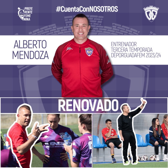 Alberto Mendoza seguirá al frente del Deportivo Guadalajara Femenino