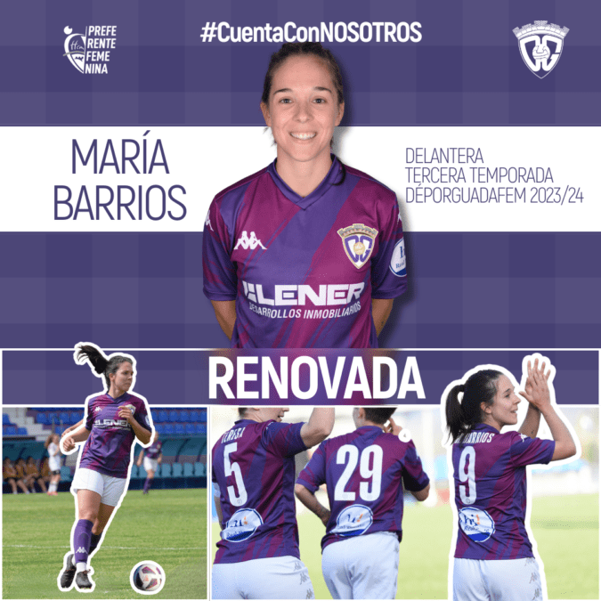 María Barrios renueva con el Deportivo Guadalajara