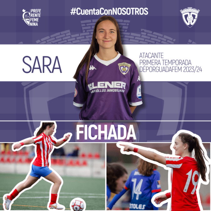 Sara Moreno, talento de Guadalajara para la delantera del Dépor