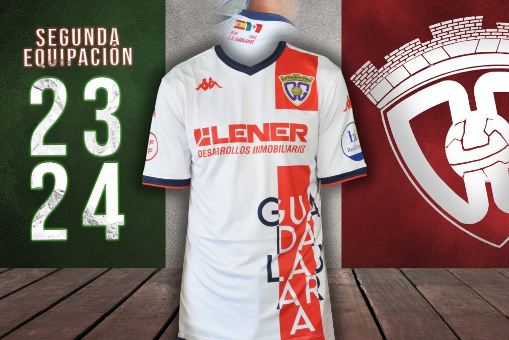 El C.D. Guadalajara presenta la segunda camiseta para la temporada 2023/24 en homenaje a los chivahermanos